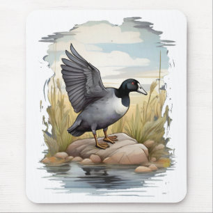 Amerikanische Kutsche in Feuchtgebieten Mousepad