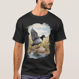 Amerikanische Kutsche in Feuchtgebieten T-Shirt