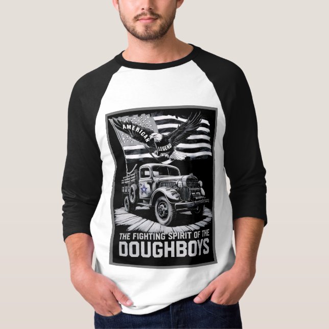 Amerikanische Legende: Die Doughboys T-Shirt (Vorderseite)