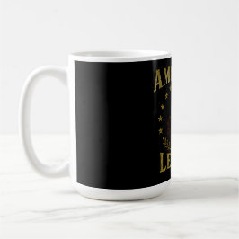 Amerikanische Legende – USA-Erbe Stolz Bold Kaffeetasse