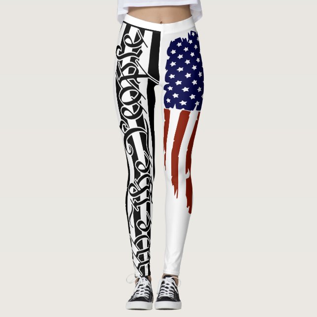 AMERIKANISCHE LEGGINGS (Vorderseite)