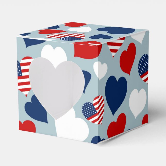 Amerikanische Liebe Geschenkschachtel (Vorderseite)