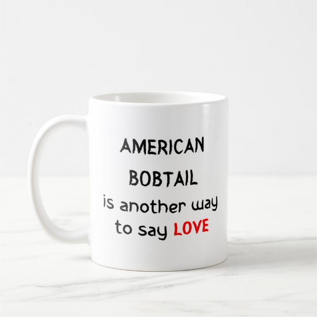 Amerikanische Liebe Kaffee Tasse (Links)