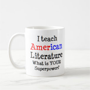 Amerikanische Literaturlehrer Kaffeetasse