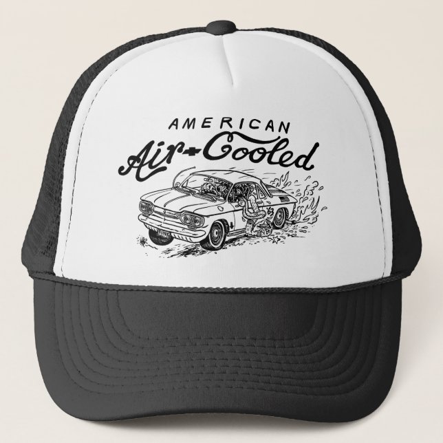 Amerikanische luftgekühlte "Vair Fink" Truckerkappe (Vorderseite)
