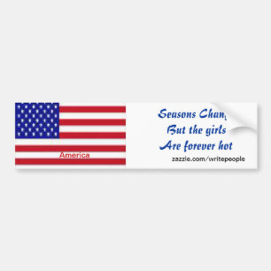 Amerikanische lustige Autoaufkleber