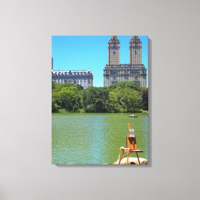 Amerikanische Malerei Leinwanddruck (Vorderseite)