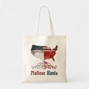 Amerikanische maltesische Wurzeln Tragetasche