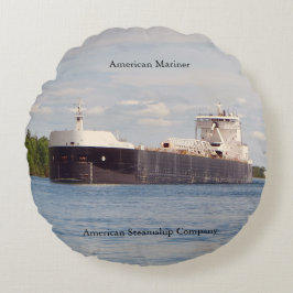 Amerikanische Mariner Rundkissen Rundes Kissen