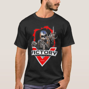 Amerikanische Motorräder Sieg USA Skelett Lustig G T-Shirt