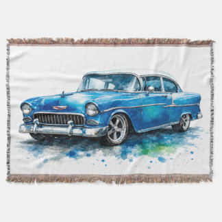 Amerikanische Muscle Car Wurfdecke Decke