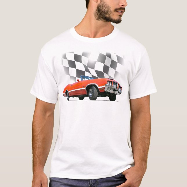 Amerikanische Muskel-Machete 1972 442 T-Shirt (Vorderseite)