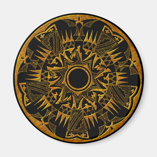 Amerikanische Muttersprache 1 Magnet (Vorne)