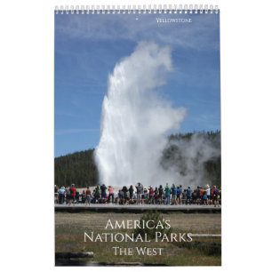 Amerikanische Nationalparks Der Westen Kalender