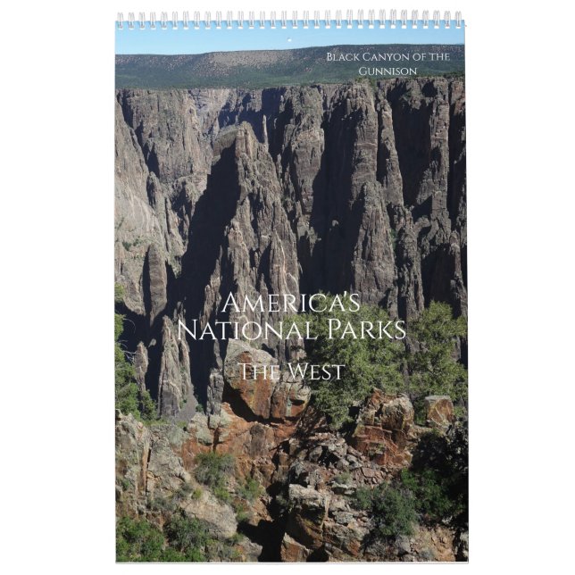 Amerikanische Nationalparks im Westen Kalender (Titelbild)