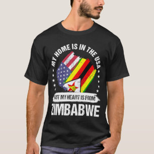 Amerikanische Patriot Grown Proud My Heart i T-Shirt