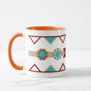 Amerikanische Pattern-Tasse Tasse