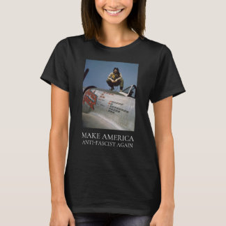 Amerikanische Pilotin des Zweiten Weltkriegs MAAFA T-Shirt