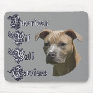 Amerikanische Pitbull Terrier (APBT) Mousepad