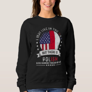 Amerikanische polnische Zuhause in US-Patriot-Amer Sweatshirt