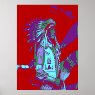 Amerikanische Pop Art Poster