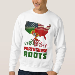 Amerikanische portugiesische Wurzeln Sweatshirt