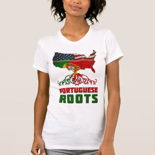 Amerikanische portugiesische Wurzeln T-Shirt