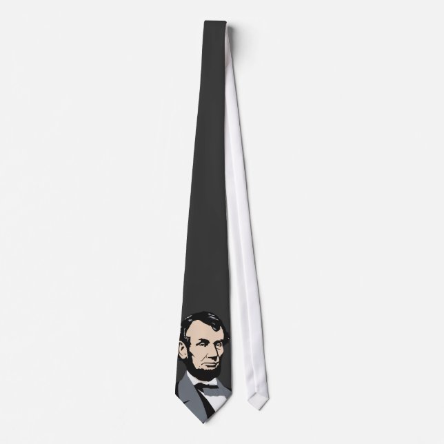 Amerikanische Präsidenten: Abraham Lincoln Krawatte (Vorderseite)