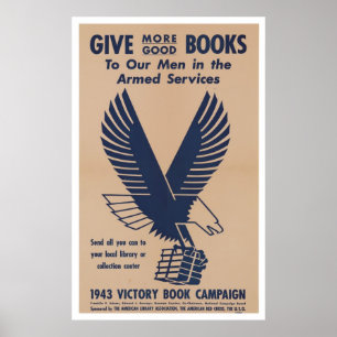 Amerikanische Propaganda während des Zweiten Poster
