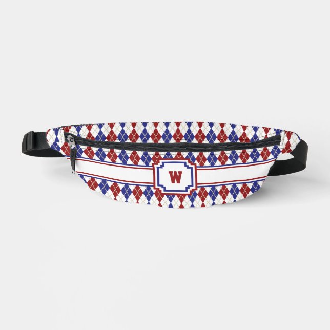 Amerikanische Raute Bauchtasche (Vorderseite)
