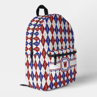 Amerikanische Raute Bedruckter Rucksack