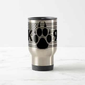 Amerikanische Reise-Tasse der Tatze K-9 Reisebecher