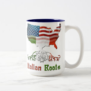 Amerikanische Roots-Tasse Zweifarbige Tasse