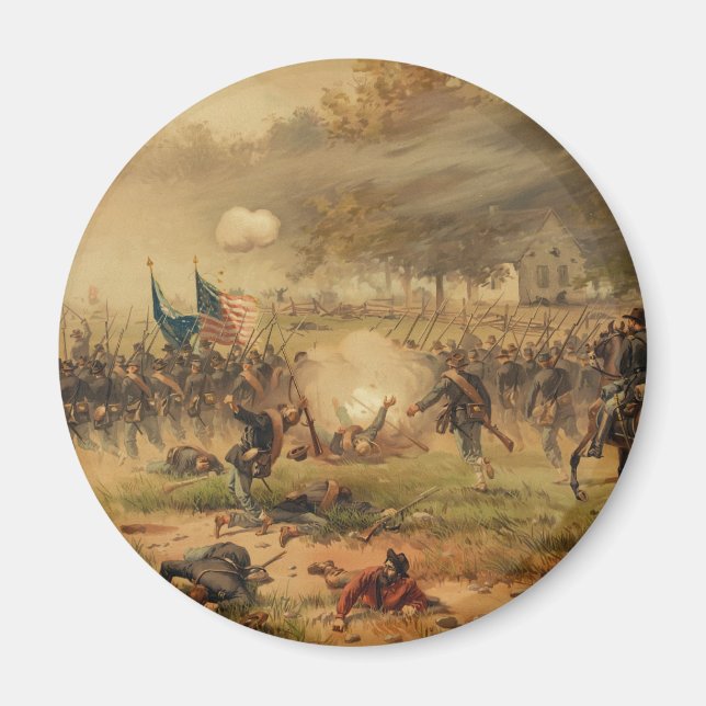 Amerikanische Schlacht gegen Antietam Sharpsburg i Magnet (Vorne)