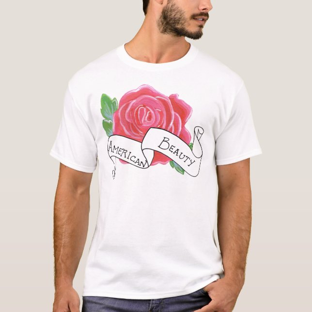 Amerikanische Schönheit T-Shirt (Vorderseite)