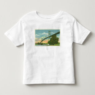 Amerikanische Spanne der internationalen Kleinkind T-shirt