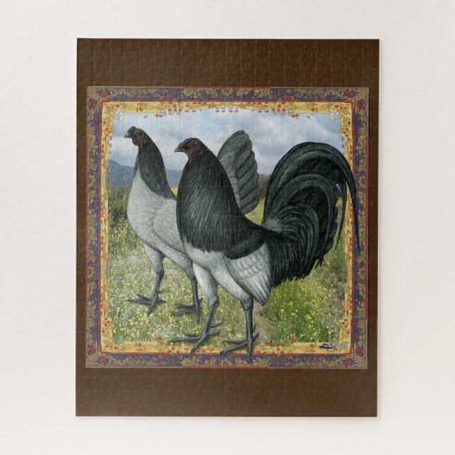 Amerikanische Spiele: Self Blue oder Dun (Vertikal)