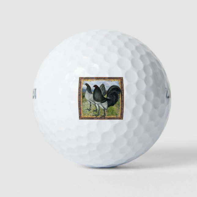 Amerikanische Spiele: Self Blue oder Dun Golfball (Vorderseite)