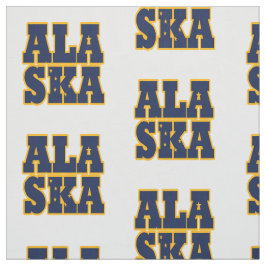 Amerikanische Staatsflagge Alaskas Stoff