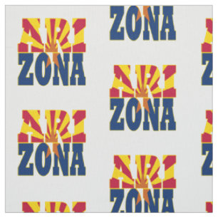 Amerikanische Staatsflagge Arizonas Stoff