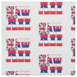 Amerikanische Staatsflagge Hawaiis Stoff