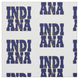 Amerikanische Staatsflagge Indianas Stoff