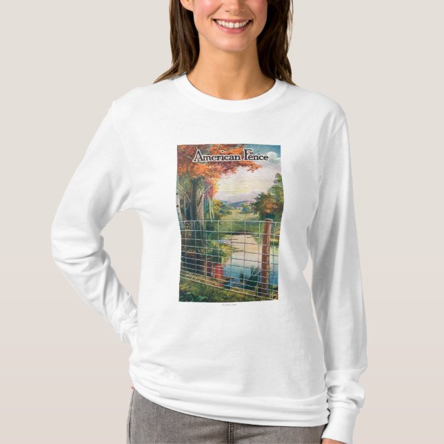 Amerikanische Stahl-u. des Draht-Co T-Shirt (Vorderseite)