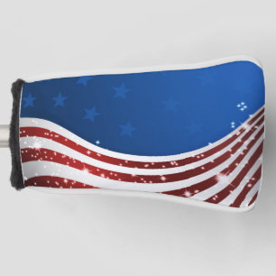 Amerikanische Sterne und Streifen Golf Headcover