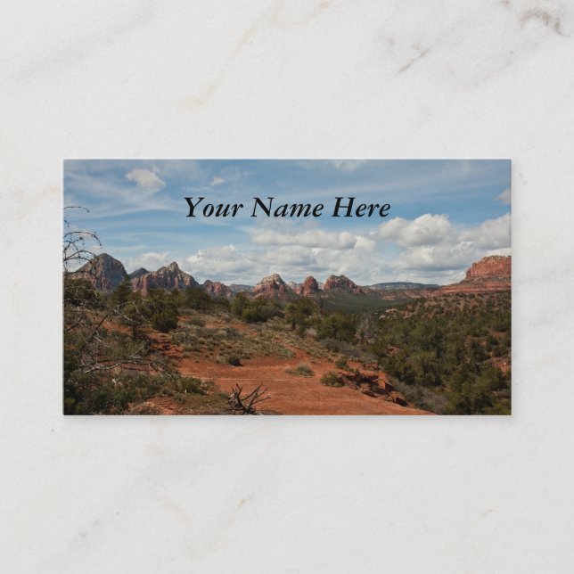 Amerikanische Südwestlandschaft Visitenkarte (Vorderseite)