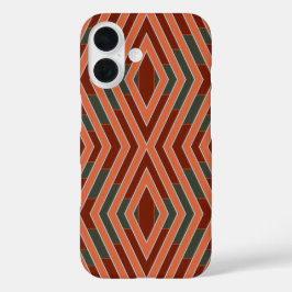 Amerikanische südwestliche Stammesmusterkunst und  iPhone 16 Hülle