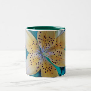 Amerikanische Tiger-Lilie Zweifarbige Tasse