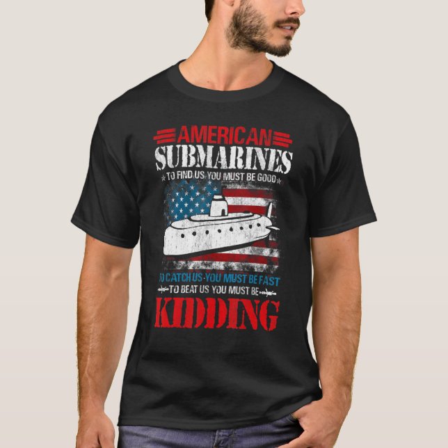 Amerikanische U-Boote T-Shirt (Vorderseite)