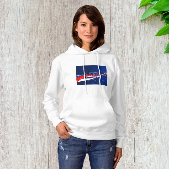 Amerikanische Unabhängigkeitstag Abstrakt Hoodie (Von Creator hochgeladen)