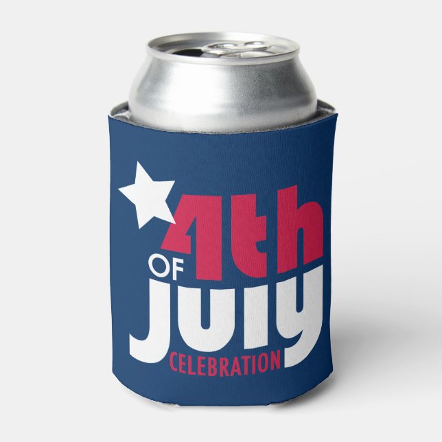 Amerikanische Unabhängigkeitstag Celebration Can C Dosenkühler (Kanne Vorderseite)